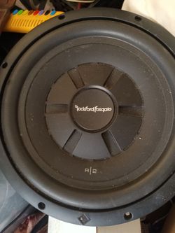 Rocford fosgate r/2 speakers 12 inch
