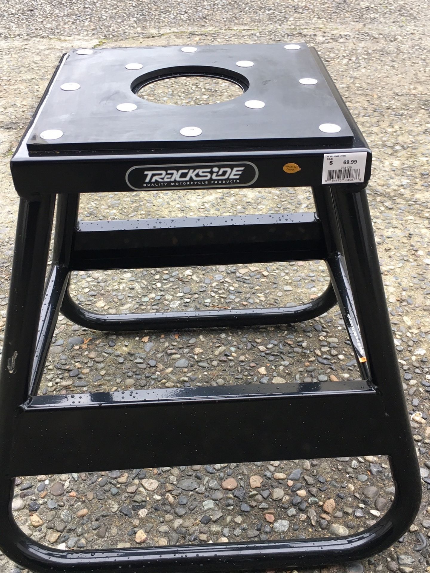 Trackside Motorcycle Stand