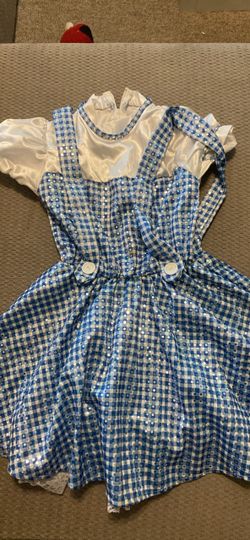 Halloween Wizard of Oz Dorothy youth Dress size 6/7