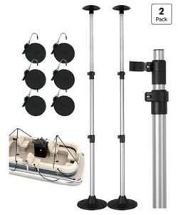 Boat Cover Support Poles Adjustable Telescoping Aluminum - B262