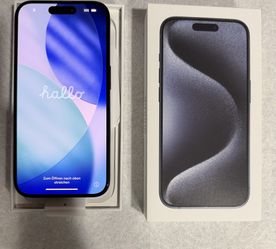 iPhone 15 Pro 128GB Like New . No Scratch On Screen Or Body