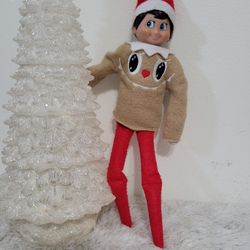 Embroidered La Bubu Sweater  For Elf On The Shelf