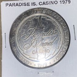 Paradise Island Casino $1 Gaming Token