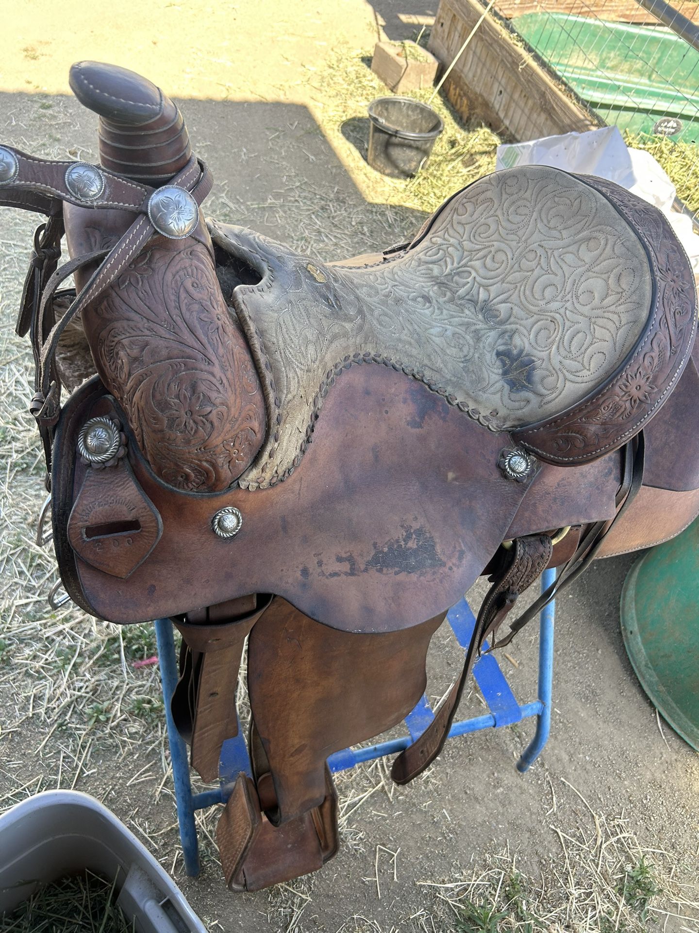 Roping Saddle