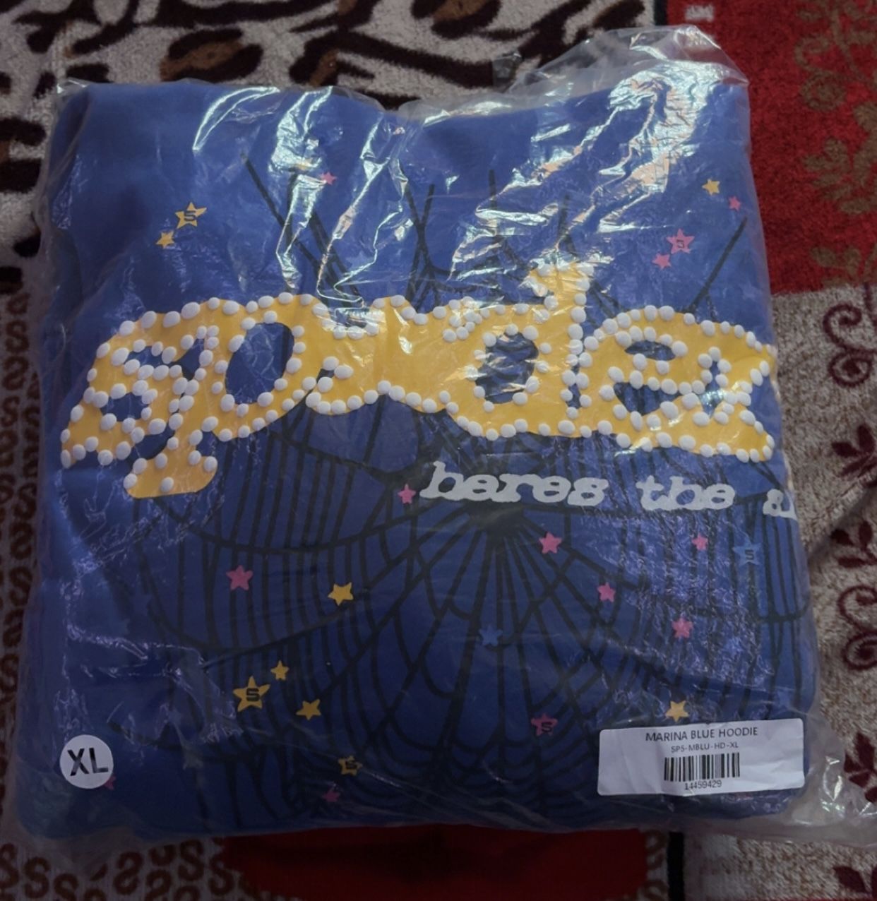 Blue Spider Hoodie