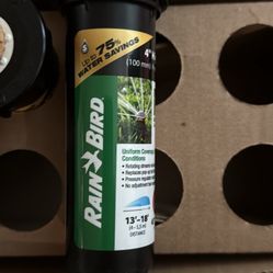 Rain Bird 12SA 4 in. Pop-Up Rotary PRS Sprinkler, 45-270° Pattern, Adjustable 13-18 ft.