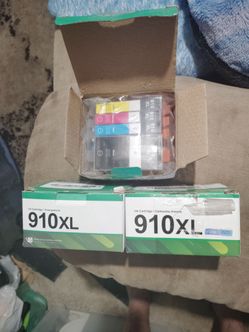 3 Boxes--910 XL printer ink cartridge s