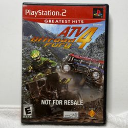 ATV Offroad Fury 4 PS2 Greatest Hits CIB PlayStation 2