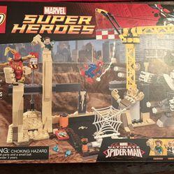 Lego Marvel Super Heroes Rhino and Sandman Super Villain Team-Up Set 76037
