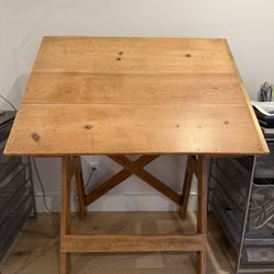 Restored Antique Drafting Table 