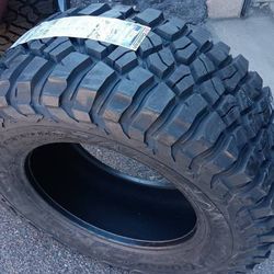 4 New Old Stock LT 33 12.50 18 BFGoodrich Mud Terrain TA KM3 Tires 10PLY Date 2022