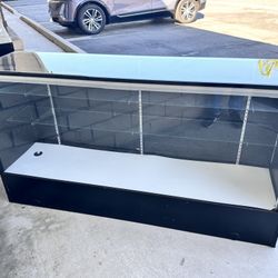Retail Showcases (2) 70x18 & (1) 60x18 With Lights And Shelves $50 Each