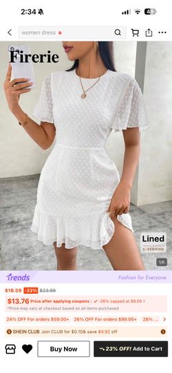 White dress