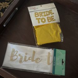 Wedding Bridal Balloon And Sash 