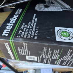 Framing Nailer Metabo 31/2” 90mm STRIP NAILER STREIFEN NAGLER CLOUEUSE POUR CLOUS EN BANDE CLAVADORA PARA STRIPS NR 90AE(S1)