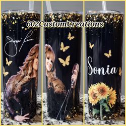 20oz Tumbler Karol G Spiderman Johnny Depp Wednesday Anime Peso Pluma Selena Teacher Elvis Birthday Daughter Sister Mom Wife Manana Sera Bonito