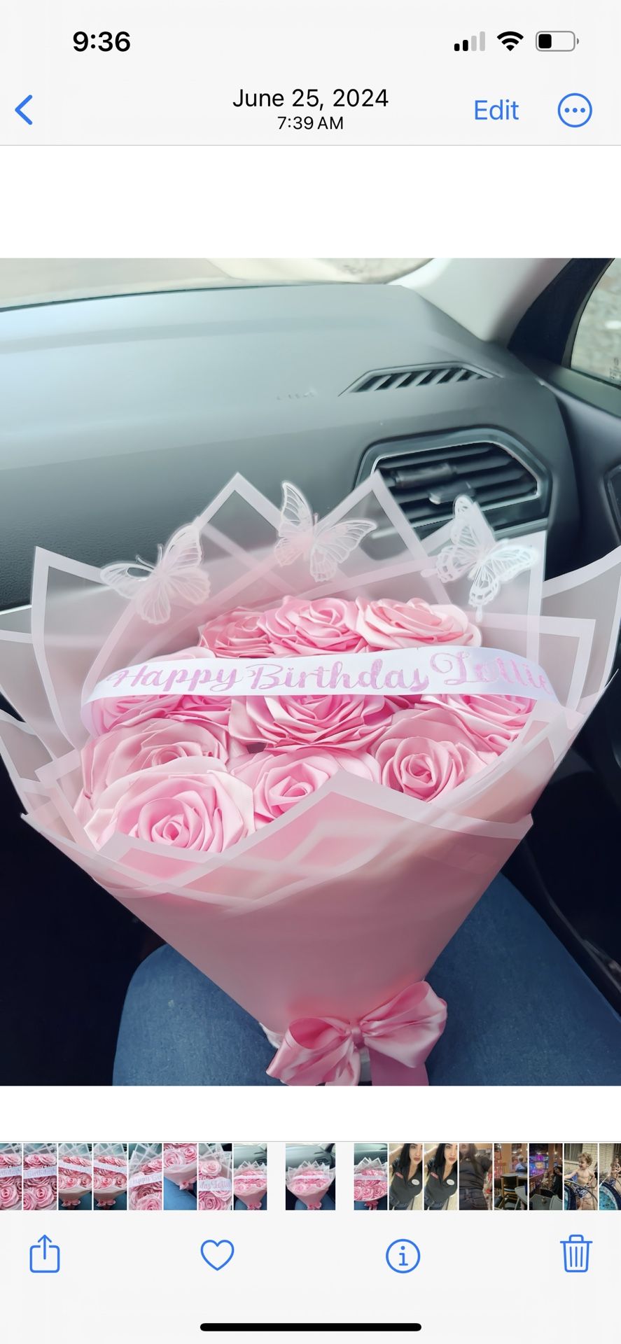 Valentines Eternal Rose Bouquet Special 