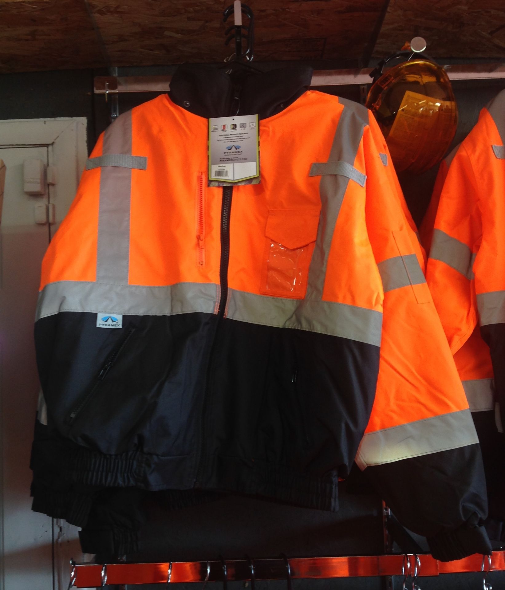 Class 3 High Visibility Safety Jacket with Removable Fleece
