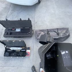 Camera video & audio equipment lot Tripod supports