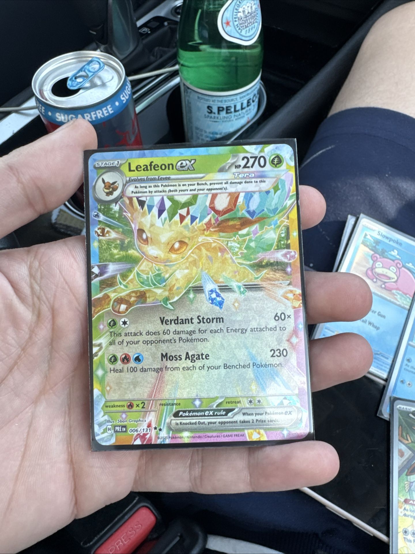 Leafeon ex 006/131 Sv: Prismatic Evolutions Holo