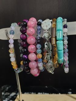Handmade crystal bracelets