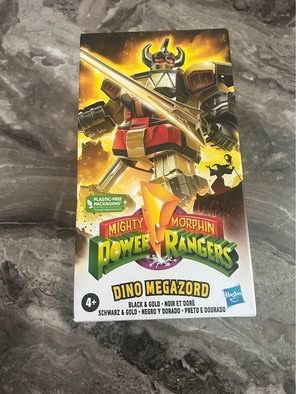 new sealed power rangers dino megazord action figure