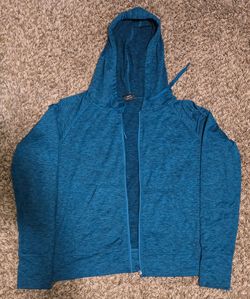 zip-up hoodie