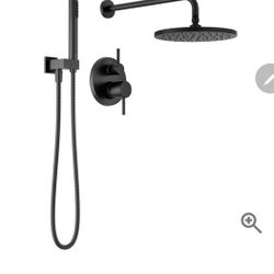 Delta
Modern Round Non Shared Function Shower System Package with 1.75GPM Single Function Shower Head and Hand Shower 