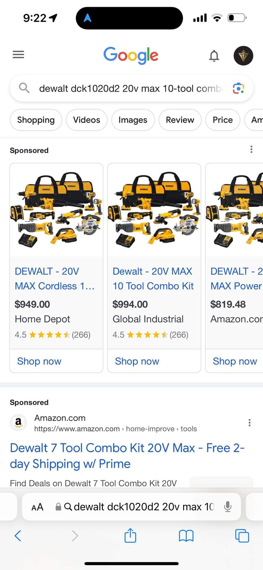 Dewalt Combo Kit