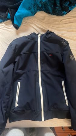 Tommy Hilfiger Navy Zip-Up Jacket
