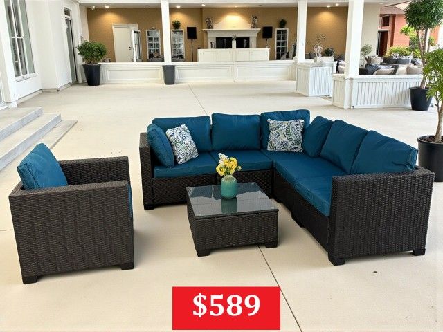 New Outdoor Patio Furniture, We finance & Deliver, $54 down, Price $589