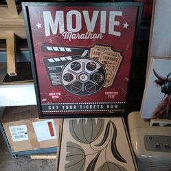 3D MOVIE MARATHON ART WORK