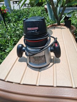 Craftsman 1 1/2 Peak HP router model (contact info removed)00