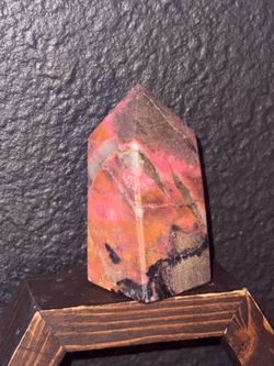 Rhodonite Chunky Crystal Tower Point