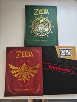 Legend of Zelda Hyrule Historia, Art and Artifacts, and Special Edition Encyclopedia