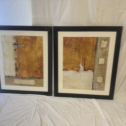 Abstract Framed Art