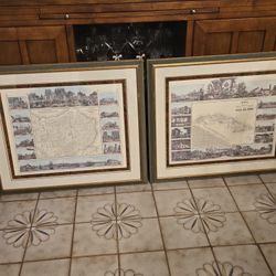 Cuadros ISLA DE CUBA & LA HABANA 