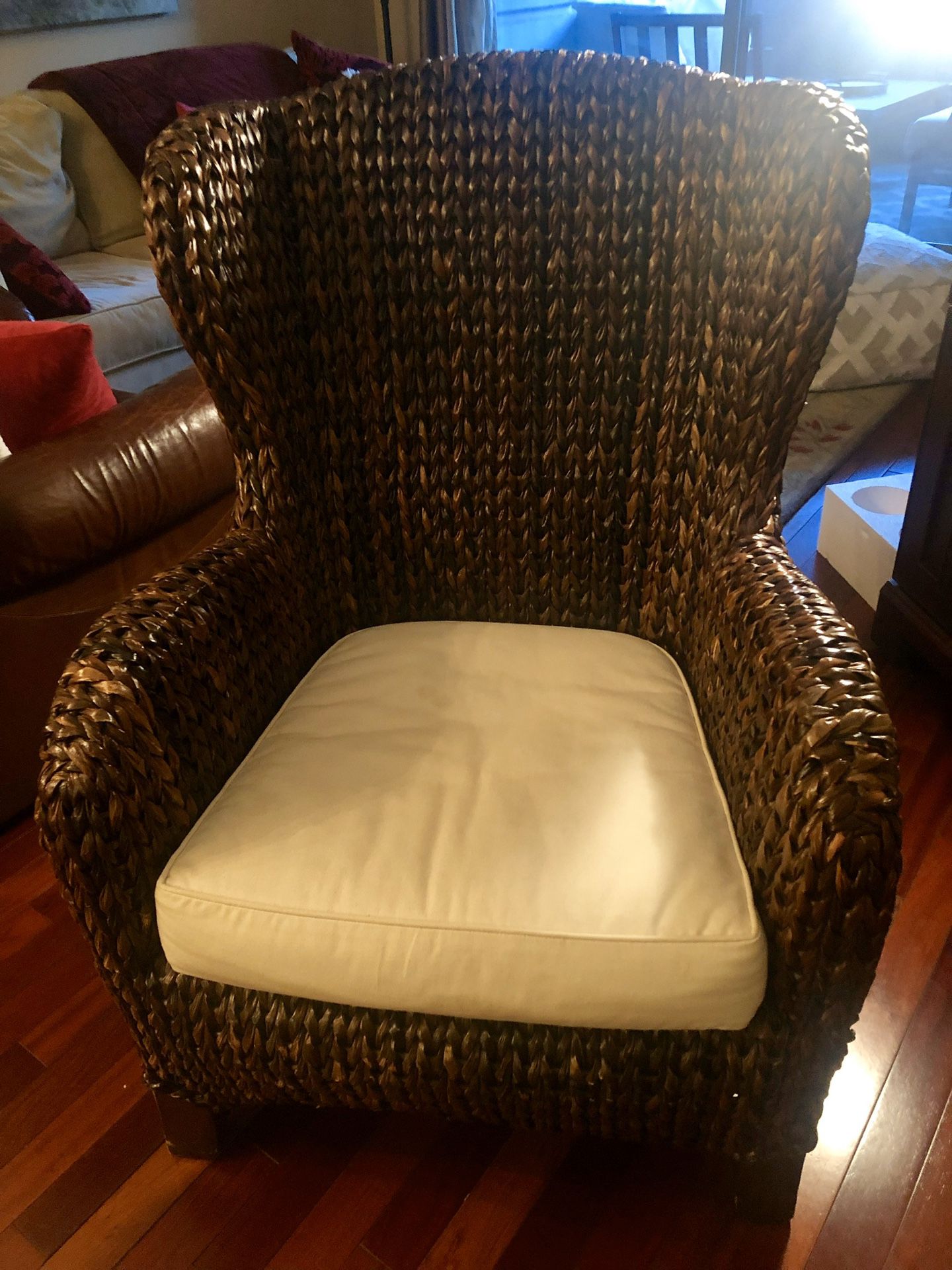 Pottery Barn Wicker Chair - Good condition