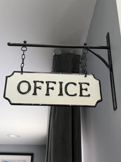 Metal home signs
