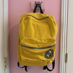 Universal Studios Yellow Hufflepuff Backpack 