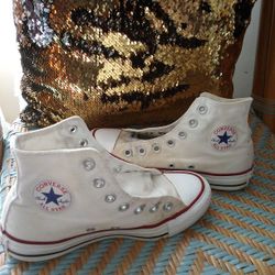 Converse All Star Chuck Taylor High Top White Men's Size 3.5