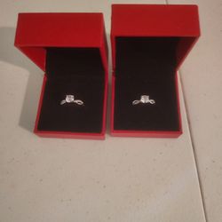 Silver Diamond Rings