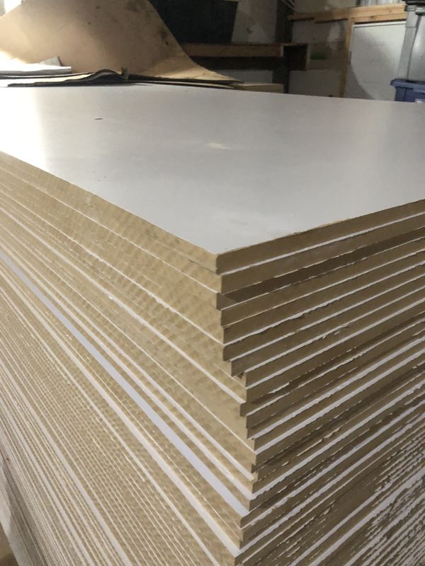 48”x96” double sided white mdf sheets for Sale in Everett, WA OfferUp