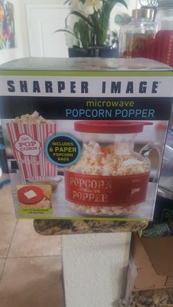 Sharper image popcorn maker