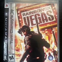 Tom Clancy's Rainbow Six: Vegas (Sony PlayStation 3, 2007)