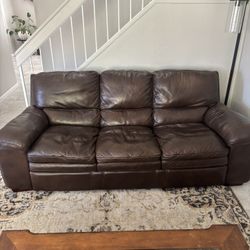 Leather Couch