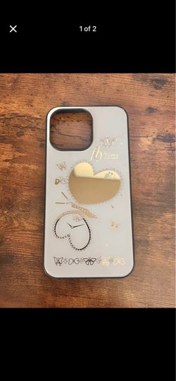 Butterfly Mirror Heart iPhone 13 Pro Case