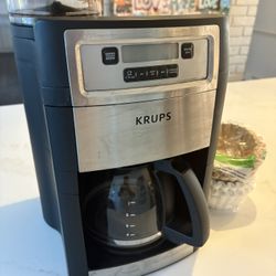 KRUPS 10-Cup Grind n Brew Coffee Maker