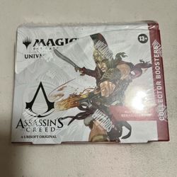 MTG Magic The Gathering Assassin's Creed Collector Booster Display Box