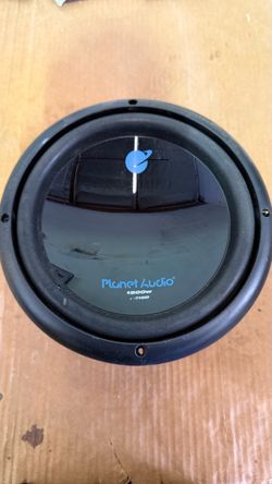 Planet Audio 10” 1500 watt (750 watt RMS) Subwoofer